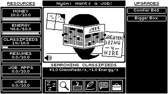 Nyomi Wants a Job! Screenshot