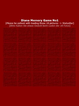 Diana Memory Game No1 cover image
