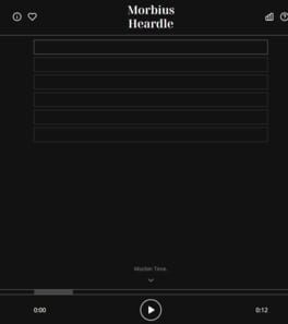Morbius Heardle cover image