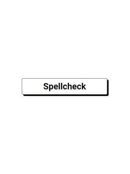 Spellcheck cover image