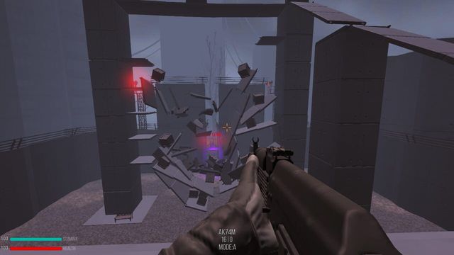 3D Dark-Stalker: Destruction Simulator Screenshot