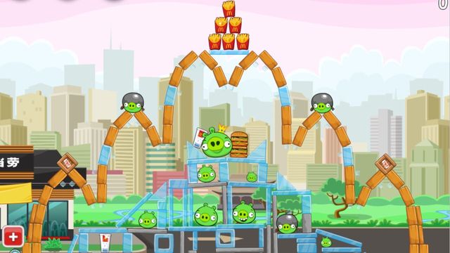 Angry Birds McDonald's Screenshot