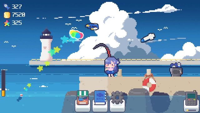Asari Nanami's Star Fishing Screenshot