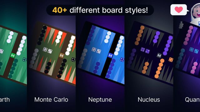Backgammon Galaxy Screenshot