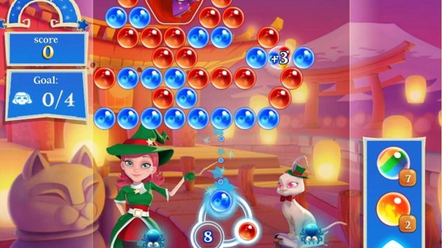 Bubble Witch 2 Saga Screenshot