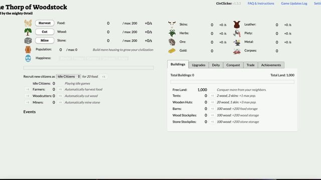 CivClicker Screenshot