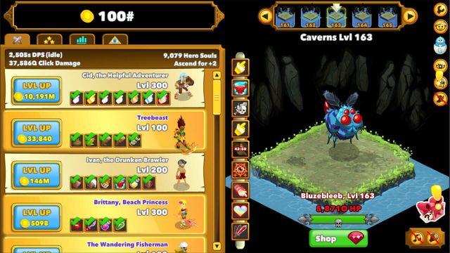 Clicker Heroes Screenshot