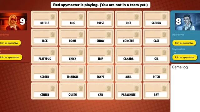 Codenames Screenshot