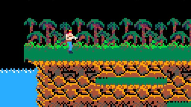 Contra Demake Screenshot