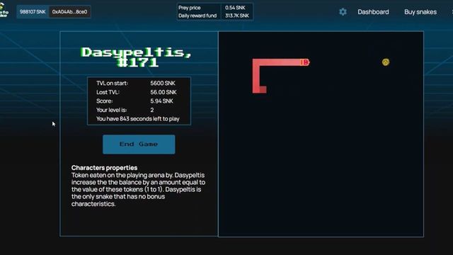 Cryptosnake Screenshot
