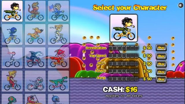 Cycle Scramble 2 Screenshot