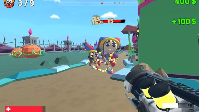 Digital Circus Shooter Screenshot