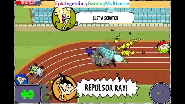 Ed, Edd n Eddy: Cul de Sac Smash II - Wheels of Fury Screenshot