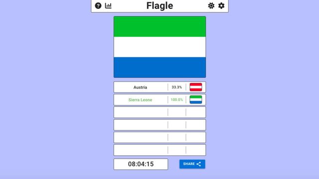 Flagle Screenshot