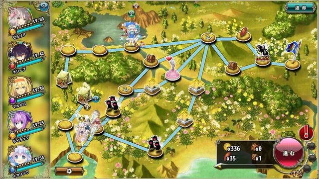 Flower Knight Girl Screenshot