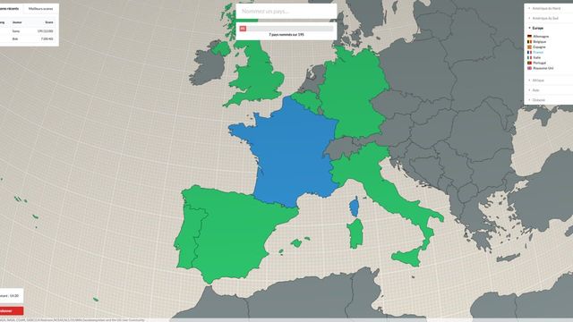 GeoQuiz Screenshot