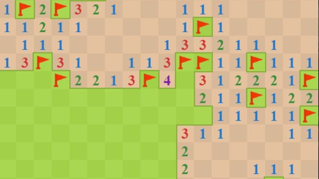 Google Minesweeper Screenshot