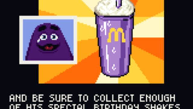 Grimace's Birthday Screenshot