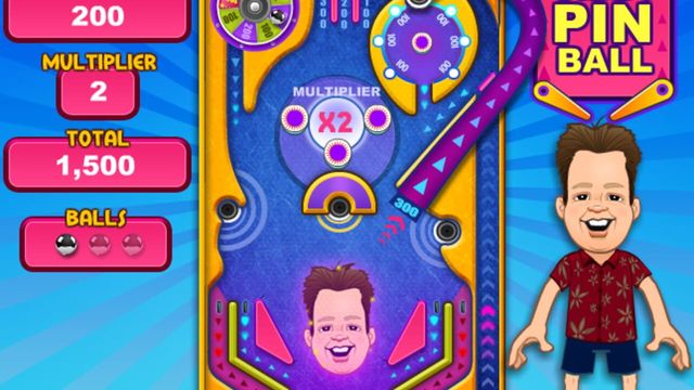 iCarly: Gibby Pinball Screenshot