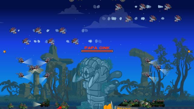 Kamikaze Pigs Screenshot