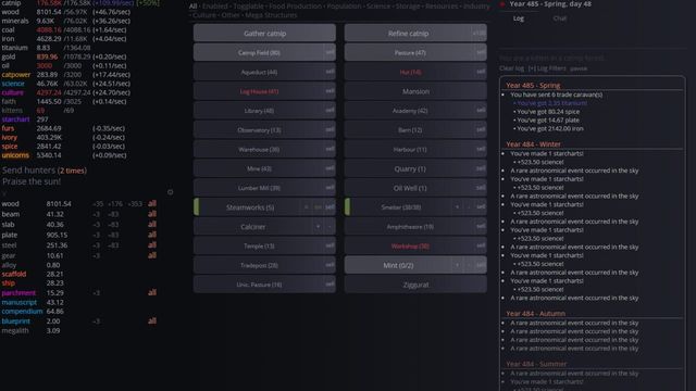 Kittens Game Screenshot