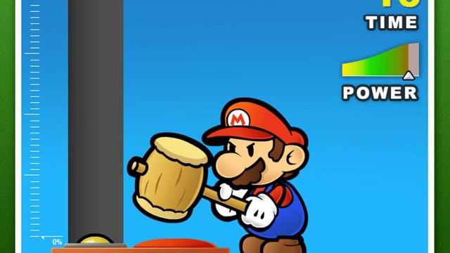 Mario Power Tennis: Hammer Power Screenshot