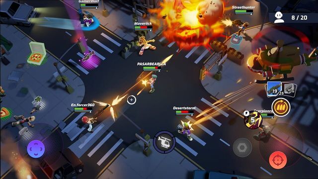 Mighty Action Heroes Screenshot