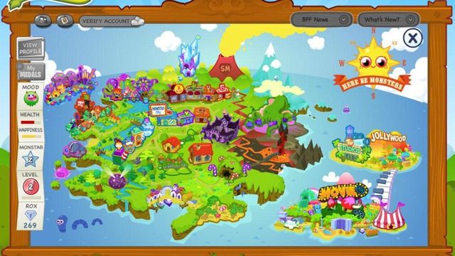 Moshi Monsters Screenshot