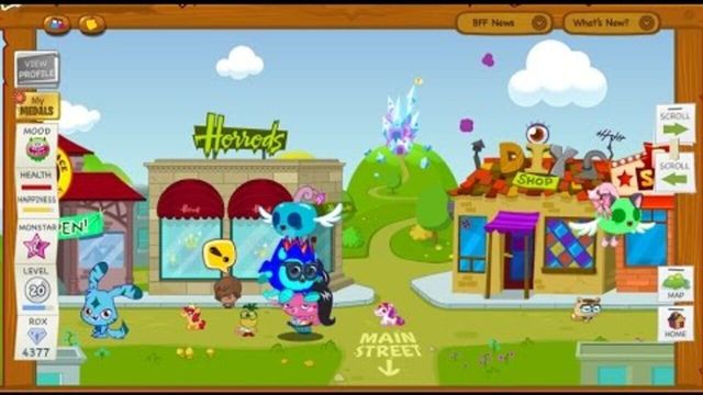 Moshi Monsters Screenshot