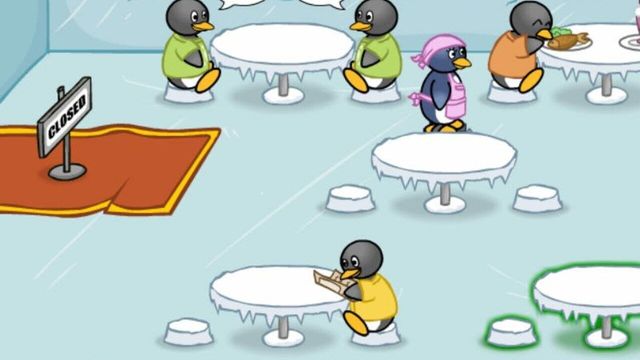 Penguin Diner: Restaurant Dash Screenshot