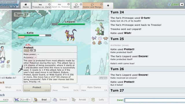 Pokémon Showdown Screenshot