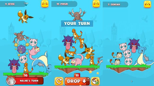 Pokémon Tower Battle Screenshot