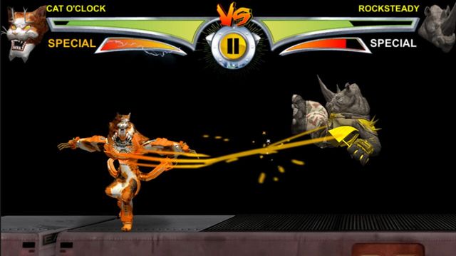 Power Rangers vs Teenage Mutant Ninja Turtles: Ultimate Hero Clash 2 Screenshot
