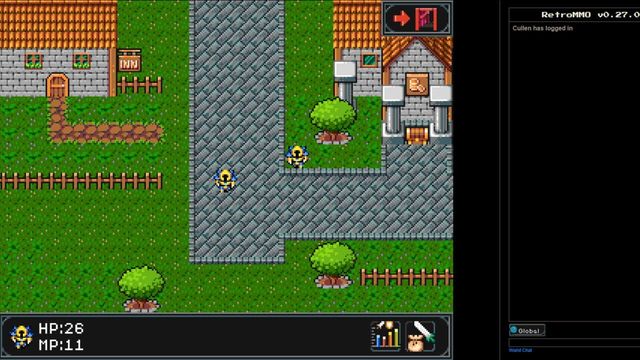 RetroMMO Screenshot