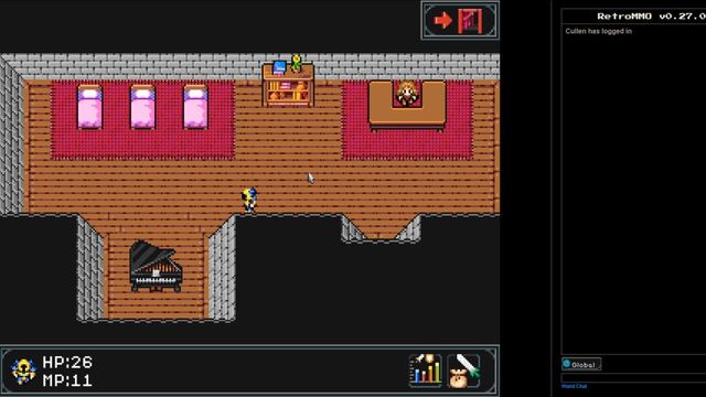 RetroMMO Screenshot