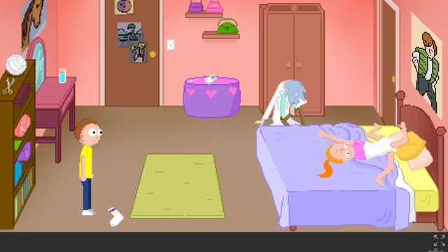 Rick and Morty's Rushed Licensed Adventure Screenshot
