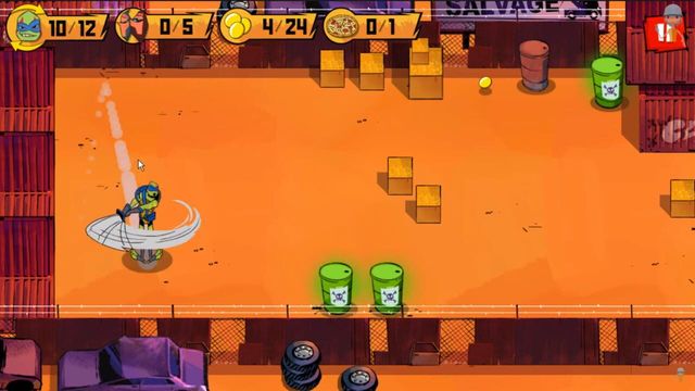 Rise of the Teenage Mutant Ninja Turtles: Bumper Bros Screenshot