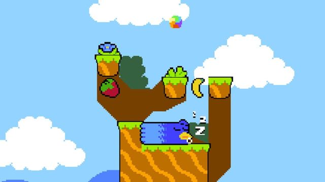 SnakeBird NES Screenshot