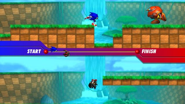 Sonic Rivals Dash Screenshot