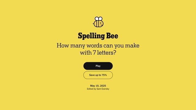 Spelling Bee Screenshot