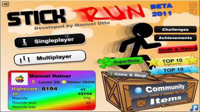 Stick Run — Web Browser Game | Browser Craft