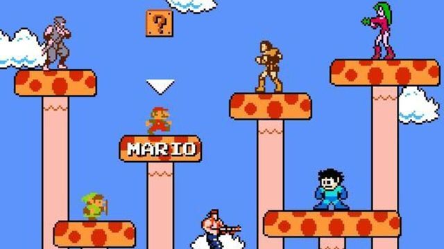 Super Mario Bros. Crossover Screenshot