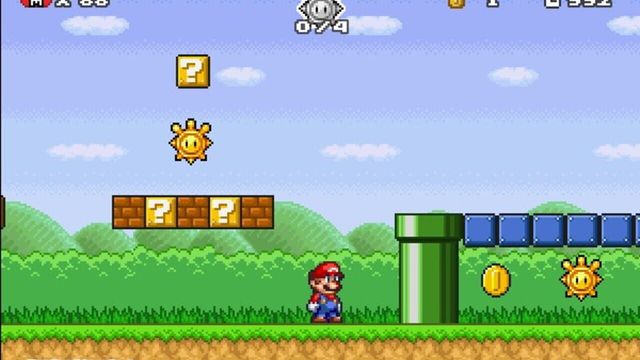 Super Mario Bros. Star Scramble Screenshot