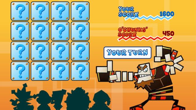 Super Paper Mario Memory Match Screenshot