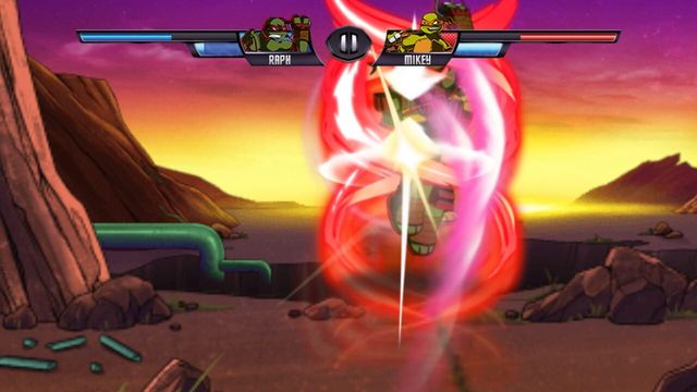 Teenage Mutant Ninja Turtles VS Power Rangers: Ultimate Hero Clash! Screenshot