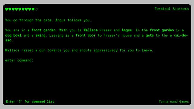 Terminal Sickness Screenshot