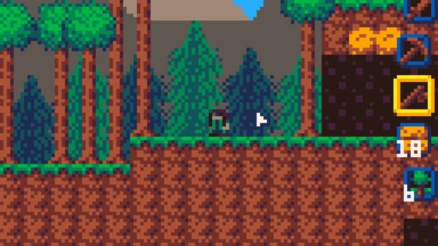 Terra: A Terraria Demake Screenshot