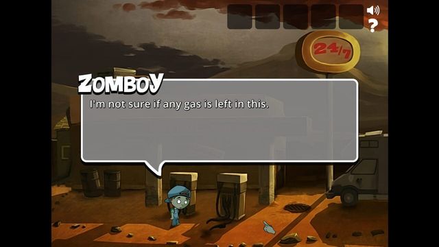 The Adventures of Zomboy Screenshot