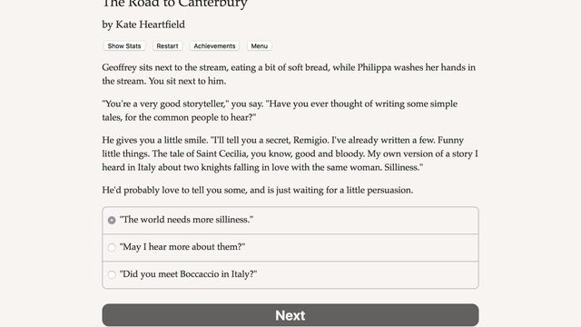 The Road to Canterbury Screenshot