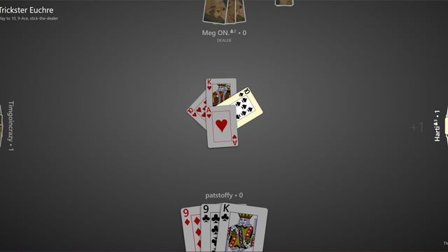 Trickster Cards: Euchre Screenshot